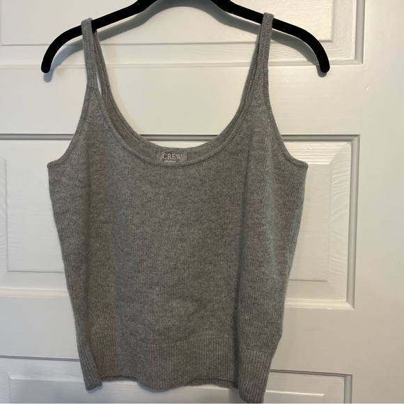 J. Crew Cashmere Shrunken Sweater Tank XL NWOT - Picture 3 of 7